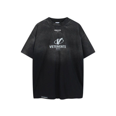 베트멍 남/녀 라운드 반팔 티셔츠 - Vetements Unisex Oversize Tshirt - buc7791x