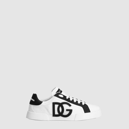돌체앤가바나 남/녀 포르토피노 라이트 스트로벨 스니커즈 - Dolc&Gabbana Unisex Portofino Light Strobel Sneakers - dol6372x