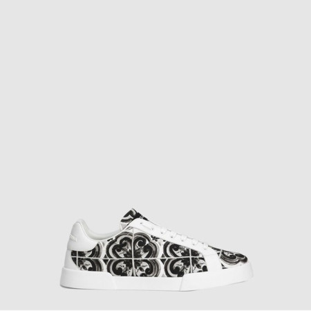 돌체앤가바나 남/녀 포르토피노 라이트 스트로벨 스니커즈 - Dolc&Gabbana Unisex Portofino Light Strobel Sneakers - dol6381x