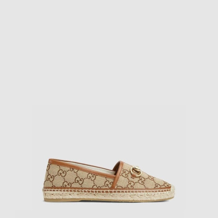 구찌 여성 홀스빗 에스파드릴- Gucci Womens Horsebit Espadrilles - gus6385x