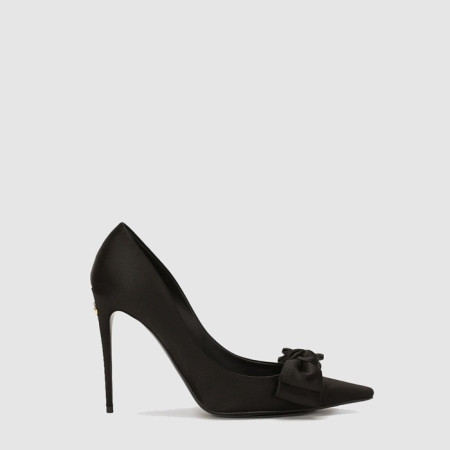 돌체앤가바나 여성 리본 새틴 펌프스 - Dolce&Gabbana Womens Satin Pumps With Ribbon - dos6393x