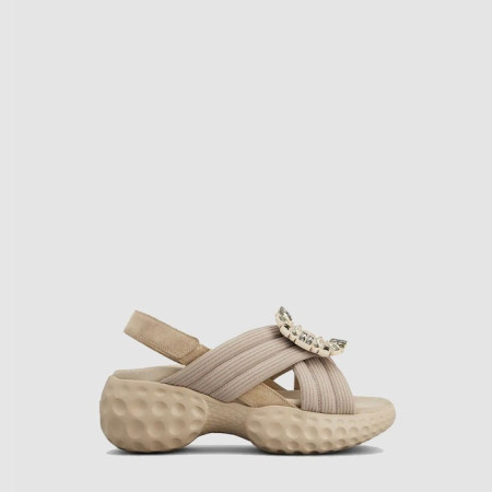 로저비비에 여성 슬라이디 비브 샌들 - Roger Vivier Womens Slidey ViVi sandals - ros6398x