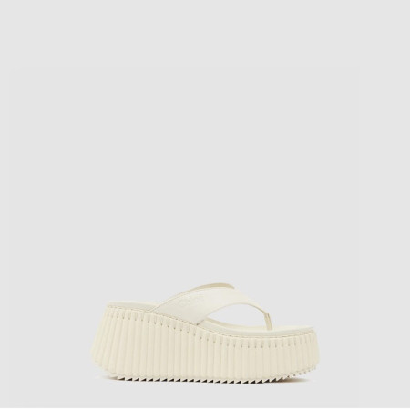 끌로에 여성 Nama 웨지 슬라이드 - Chloe Womens Nama Wedge Slide - chs6418x
