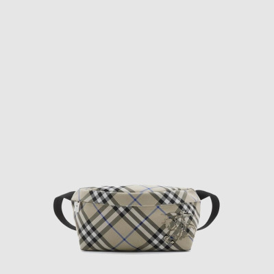 버버리 남성 체크 벨트 백 - Burberry Mens Check Belt Bag - bub7865x