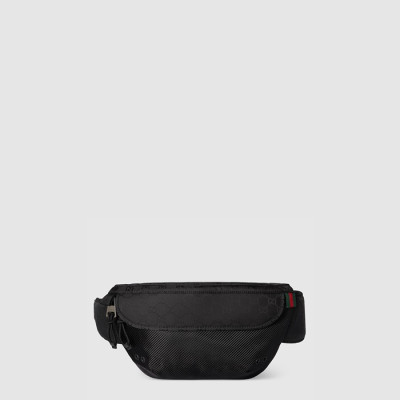 구찌 남성 GG 나일론 라지 벨트백 - Gucci Mens GG Nylon Large Belt Bag - gub7920x