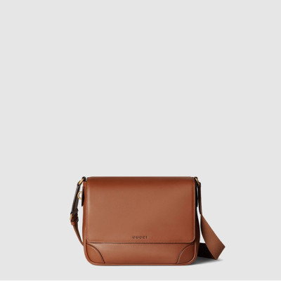 구찌 남성 GG 엠블럼 미디엄 크로스백 - Gucci Mens GG Emblem Medium Crossbody Bag - gub7938x