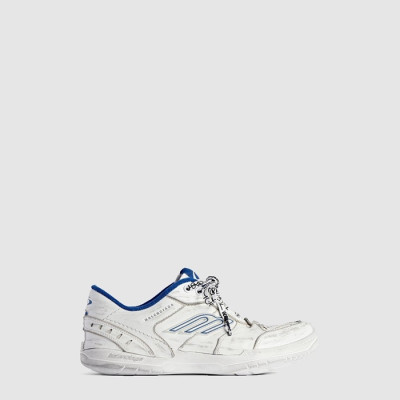 발렌시아가 남성 햄튼스 미디엄 원-아웃 스니커즈 - Balenciaga Mens Hamptons Medium One-Out Sneakers - bas7101x