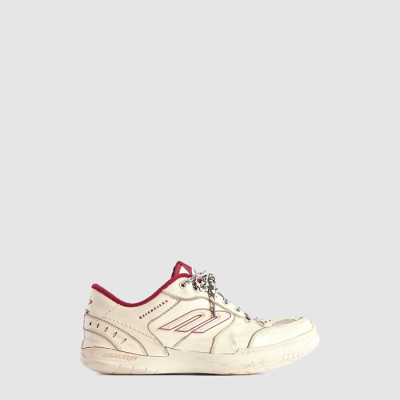 발렌시아가 남성 햄튼스 미디엄 원-아웃 스니커즈 - Balenciaga Mens Hamptons Medium One-Out Sneakers - bas7104x