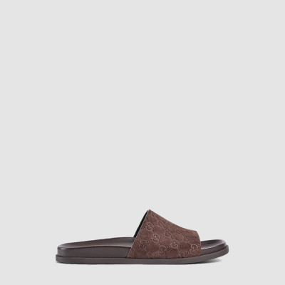 구찌 남성 슬라이드 샌들 - Gucci Mens Slide Sandals - gus7343x