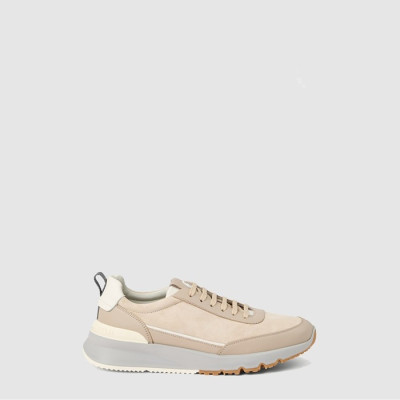 브루넬로쿠치넬리 남성 가죽 러너 - Brunello Cucinelli Mens Leather Runner - brs7352x