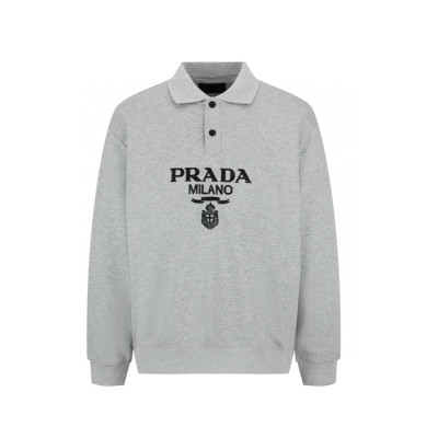 프라다 남성 폴로 긴팔티 - Prada Mens Polo Tshirt - prc7882x