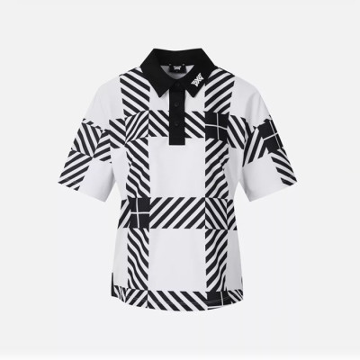 PXG 여성 썸머 패턴 쇼츠 슬리브 - gol1817x