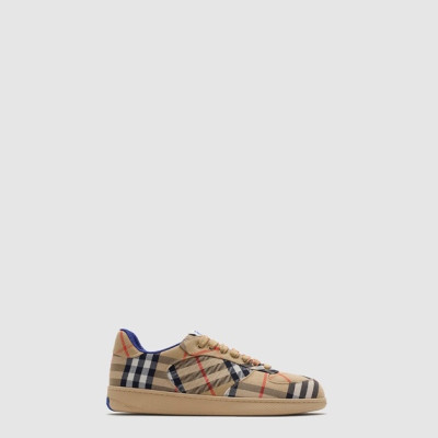 버버리 남성 체크 테라스 스니커즈 - Burberry Mens Check Terrace Sneakers - bus7655x
