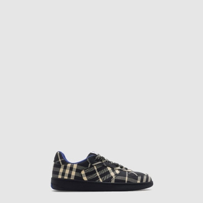 버버리 남성 체크 테라스 스니커즈 - Burberry Mens Check Terrace Sneakers - bus7655x