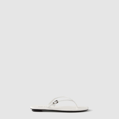 프라다 여성 가죽 끈 샌들 - Prada Leather Strap Sandals - prs7922x