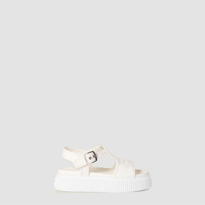 미우미우 여성 데님 플랫폼 샌들 - Miu Miu Denim Platform Sandals - mis7940x