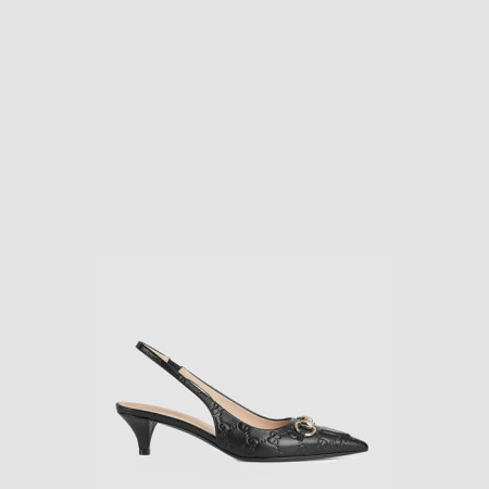 구찌 여성 홀스빗 슬링백 펌프스 - Gucci Womens Horsebit Slingback Pumps - gus8038x
