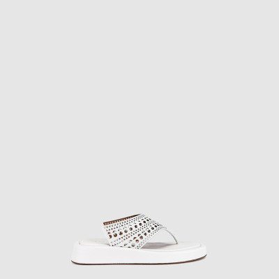 알라이아 여성 비엔느 쪼리 샌들 - Alaia Womens Vienne Flip-flop Sandals - als8046x