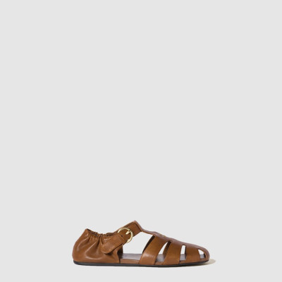 미우미우 여성 루슈 나파 가죽 피셔맨 샌들 - Miu Miu Luscious Nappa Leather Fisherman Sandals - mis8073x