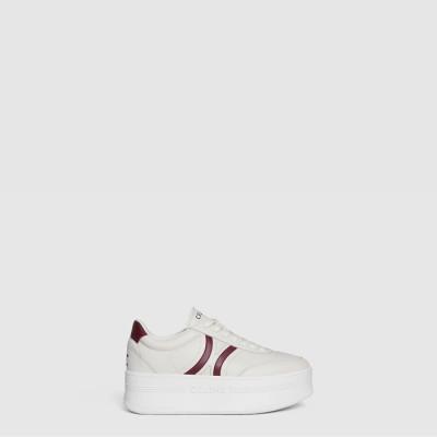 셀린느 여성 트리옹프 웨지 아웃솔 블록 스니커즈 - Celine Triomphe Wedge Outsole Block Sneakers - ces8089x