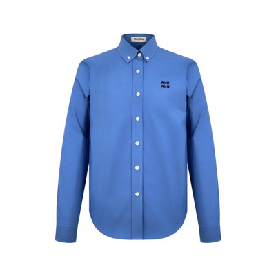 미우미우 남/녀 모던 셔츠 - Miumiu Unisex Modern Shirts - mic7996x