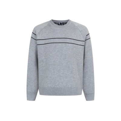 디올 남성 라운드 양면 스웨터 - Dior Mens Round Knitwear - dic8030x