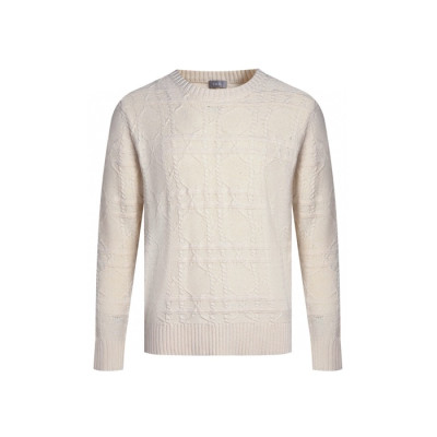 디올 남성 라운드 스웨터 - Dior Mens Round Knitwear - dic8042x