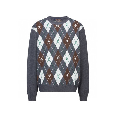루이비통 남성 라운드 스웨터 - Louis vuitton Mens Round Sweater - lvc8046x