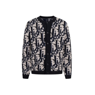 디올 남성 라운드 가디건 - Dior Mens Round Cardigan - dic8048x