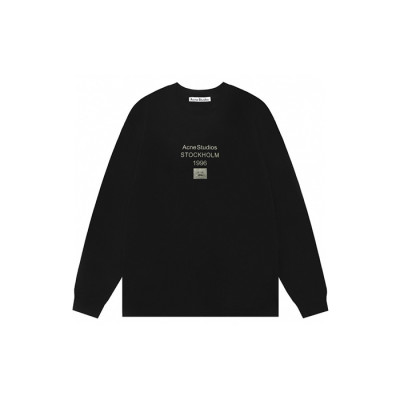 아크네 남성 크루넥 긴팔티 - Acne Mens Round Tshirt - anc8054x