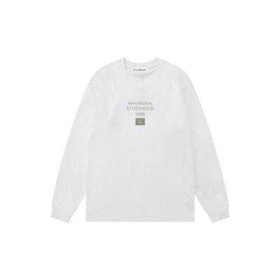 아크네 남성 크루넥 긴팔티 - Acne Mens Round Tshirt - anc8055x