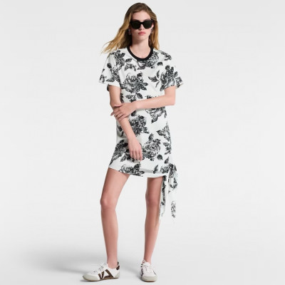 루이비통 여성 라운드 원피스 - Louis vuitton Womens Round One-pieces - lvc8073x