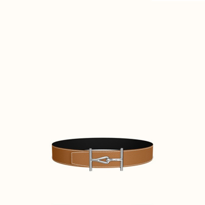 에르메스 남성 점보 버클 리버서블 벨트 - Hermes Mens Jumbo réversible Belt - bel393x