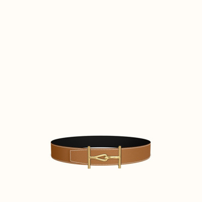 에르메스 남성 점보 버클 리버서블 벨트 - Hermes Mens Jumbo réversible Belt - bel394x