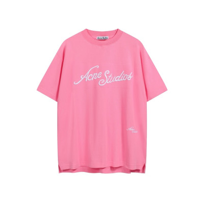 아크네 남/녀 라운드 반팔티 - Acne Unisex Round Tshirt - anc8135x