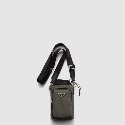 프라다 남성 리나일론 스마트폰 케이스 2ZH155 - Prada Mens Re-Nylon Smartphone Case - prb9305x