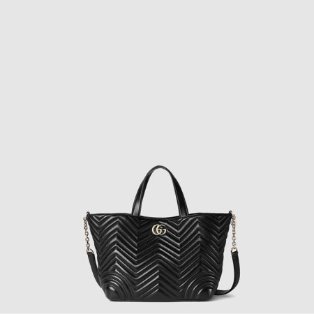 구찌 여성 GG 마몽 미디엄 토트백 - Gucci Womens GG Marmont Medium Tote Bag - gub9357x