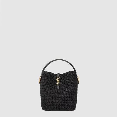 입생로랑 여성 우븐 라피아 LE 37 - Saint Laurent Womens Woven Raffia LE 37 - ysb9484x