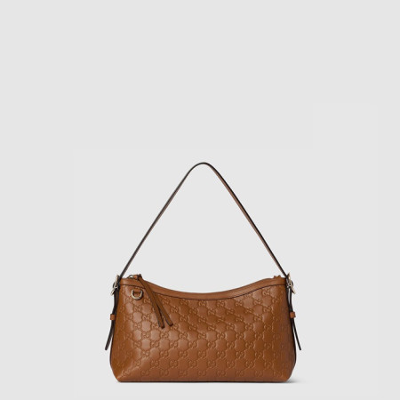 구찌 여성 GG 엠블럼 미디엄 숄더백 - Gucci Womens GG Emblem Medium Shoulder Bag - gub9507x