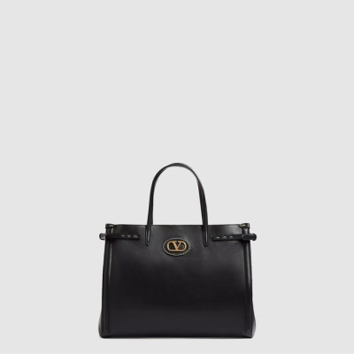 발렌티노 여성 가라바니 앙티브 미디엄 카프스킨 쇼퍼백 - Valentino Womens Garavani Antibes Medium Calfskin Shopper Bag - vab9541x