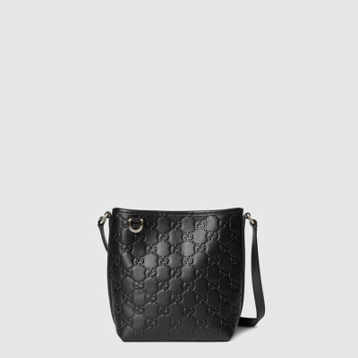 구찌 여성 GG 엠블럼 나노 버킷백 - Gucci Womens GG Emblem Nano Bucket Bag - gub9555x