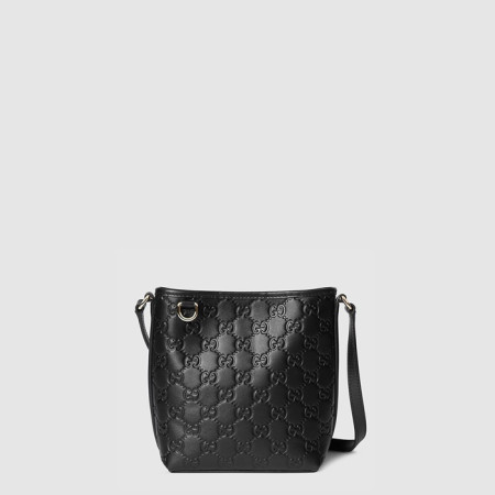 구찌 여성 GG 엠블럼 나노 버킷백 - Gucci Womens GG Emblem Nano Bucket Bag - gub9555x