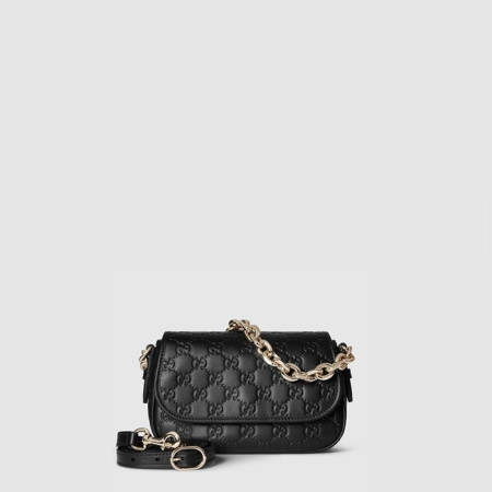 구찌 여성 GG 엠블럼 스몰 숄더백 - Gucci Womens GG Emblem Small Shoulder Bag - gub9568x
