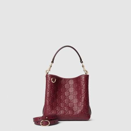 구찌 여성 GG 엠블럼 스몰 버킷백 - Gucci Womens Small Bucket Bag - gub9580x
