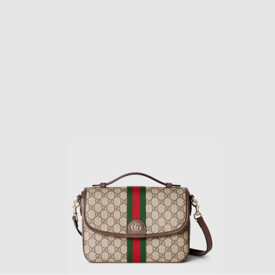 구찌 남성 오피디아 미디엄 탑 핸들백 - Gucci Mens Ophidia Medium Top Handle Bag - gub9694x