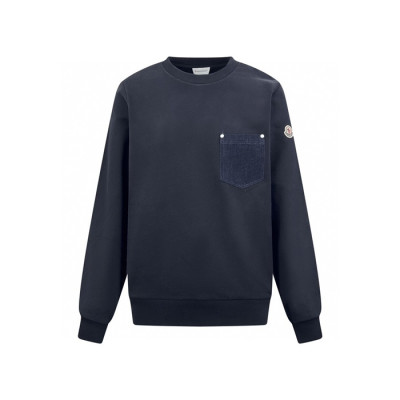 몽클레어 남성 크루넥 맨투맨 - Moncler Mens Round Tshirt - moc8161x