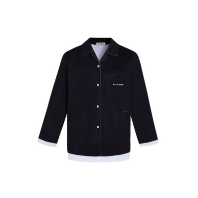 미우미우 남성 브이넥 가디건 - Miumiu Mens V-neck Cardigan - mic8168x