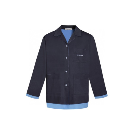 미우미우 남성 브이넥 가디건 - Miumiu Mens V-neck Cardigan - mic8169x