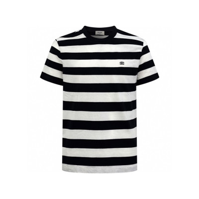 셀린느 남성 반팔 티셔츠 - Celine Mens Round Tshirt - cec8178x