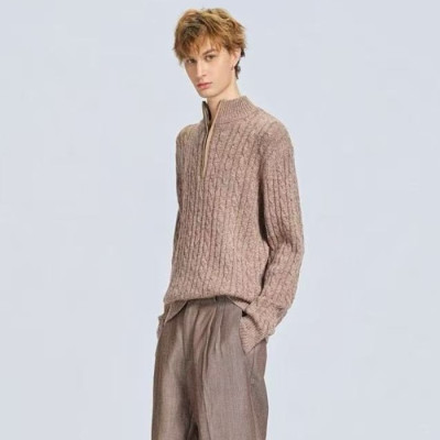 로로피아나 남성 지퍼 스웨터 - Loro Piana Mens Zipper Sweater - lpc8185x